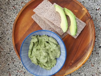 LEKKER SMEERSELTJE – AVOCADOSPREAD (vegan)
